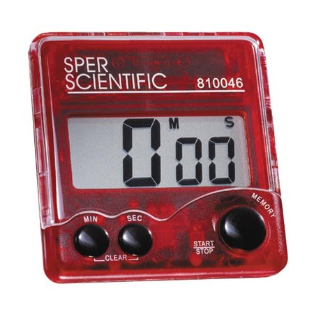 SPER SCIENTIFIC Large Display Bench Timer 810046